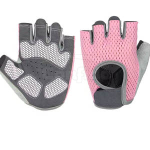 Guantes de Gimnasio de Medio Dedo, Guantes Deportivos Profesionales para Levantamiento de Pesas, con Almohadilla de Gel, Protector para Entrenamiento, Guantes de Fitness - Product Image 3