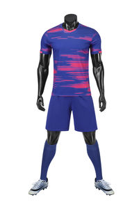 Camiseta de fútbol de manga larga de nuevo estilo de alta calidad con logotipo personalizado, Conjunto de camiseta de fútbol de invierno con diseño de pantalones cortos - Product Image 5