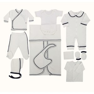 Ensemble pour nouveau-né Fida Piped 10 pièces - Product Image 3