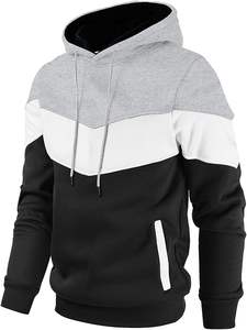 Sweat à capuche en coton 100% avec motif personnalisé LOGO, manches longues, broderie, pull en tricot pour homme, automne - Product Image 2