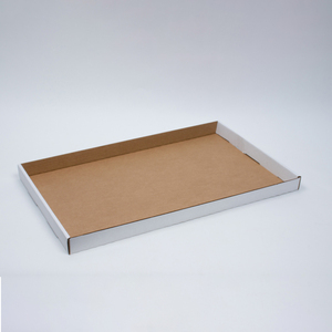 Plateau de service en carton ondulé écologique pour fêtes traiteur personnalisable pour événements et plats à emporter Kraft durable - Product Image 3