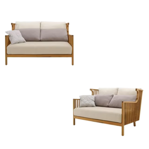 Sofá de hotel moderno de diseños de alta calidad hecho de madera maciza nueva fabricación a precios al por mayor hecho a mano - Product Image 5