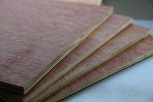 Comercial de alta calidad Vietnam madera Bintangor/Okoume cara chapas 4x8 madera contrachapada moderna para muebles E2 armarios estanterías - Product Image 3