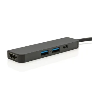 <b>Hub</b> Earth Recycled Aluminum <b>USB</b> Gadget Sustainable Promotional Product - Product Image 4