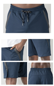 Shorts de golf personnalisés en couleur, 95% nylon, 5% élasthanne, shorts de golf pour hommes, imprimé, entrejambe extensible, taille plate, shorts de jogging - Product Image 3