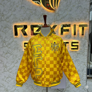 Chaqueta de hombre de lana y seda De buen fabricante de la mejor edición con cierre de botón cubierto chaquetas versity chaquetas Lettermen - Product Image 5