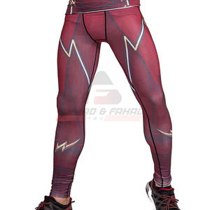 กางเกงเลกกิ้งเล่นโยคะสำหรับผู้ชายเสื้อผ้าออกกำลังกายพิมพ์ลายกำหนดเองได้น้ำหนักเบา2025 - Product Image 3