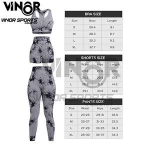 ชุดออกกำลังกายที่สมบูรณ์สำหรับผู้หญิงกางเกงเลคกิ้งยกก้นกางเกงกีฬาที่มีผลกระทบสูงและกางเกงขาสั้นยิมชุดโยคะสวมใส่สบายสูงสุด - Product Image 6