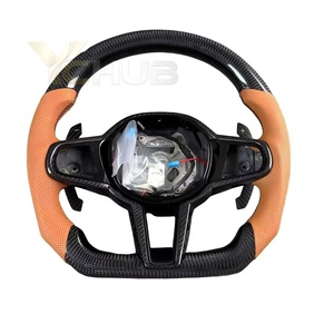 Volante in Fibra di Carbonio per <span class=keywords><strong>BMW</strong></span> Serie <span class=keywords><strong>M</strong></span>, Compatibile con F10 F11 F15 F20 F22 F30 F32 F33 F34 F31 F36 Serie G - Product Image 5