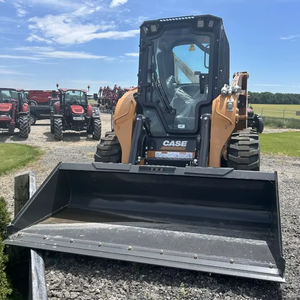 Chargeuse compacte sur pneus Case, équipement de construction robuste, chargeuse compacte d'occasion Case - Product Image 2