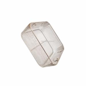 Panier de stérilisation manuelle en grillage d'acier inoxydable Panier d'instruments autoclave de qualité médicale durable Outils chirurgicaux dentaires - Product Image 5