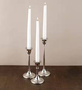 Centres de table coniques modernes Bar de mariage Décor de fête Candélabres en laiton Bougeoirs Chandeliers pour bougies - Product Image 6