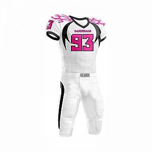 เสื้อฟุตบอลอเมริกันแขนสั้นสำหรับผู้ชายชุดรักบี้พิมพ์ลายผ้า100% โพลีเอสเตอร์ - Product Image 5