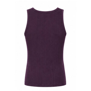 Débardeurs côtelés sans manches polyvalents pour hommes, hauts en tricot décontractés pour superposition, usage quotidien et production de vêtements personnalisés - Product Image 2