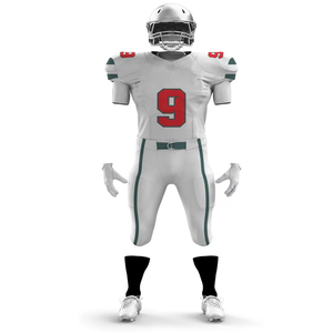 Ensemble d'uniformes de football américain personnalisés confortables avec tissu taffetas respirant et nom et logo personnalisés pour l'équipe - Product Image 5