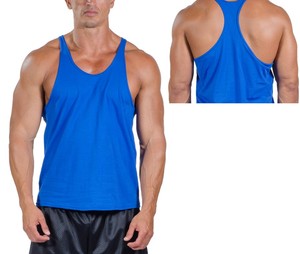 Débardeur de course personnalisé avec logo, sans manches, imprimé, séchage rapide, respirant, 100% polyester, vêtements de sport, de loisirs et d'entraînement pour hommes - Product Image 4