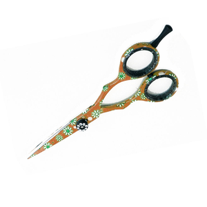 Tijeras de Peluquería Profesionales de Acero Inoxidable, Rectas, Negras, Modernas y Elegantes, con Agarre Antideslizante, Venta al por Mayor - Product Image 6