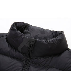 2025 couleur unie décontracté hommes doudoune Streetwear nouvelle mode coupe-vent hommes doudoune - Product Image 2