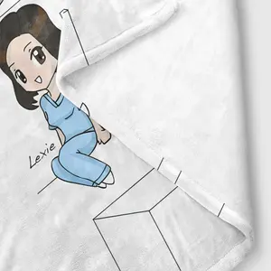 Coperta Anatomica Ultra-Morbida 80 X 60 Pollici, Coperta Personalizzata con Motivo a Pois per Letti Queen e King, Leggera 4kg - Product Image 4