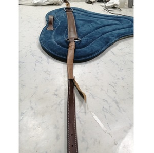 Premium Velvet Turquoise Color Bareback <b>Pad</b> <b>Foam</b> Filing Western English Style Horse Saddle <b>Pads</b> Assorted Colors/Sizes Wholesale - Product Image 3