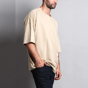 T-shirts surdimensionnés personnalisés pour hommes avec motif Graphiques de logo personnalisé épais T-shirts de haute qualité de BD - Product Image 5