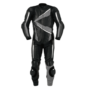 Custom Men's Genuine Cowhide Leather Motorbike Racing Suit CE Certified Armoured Protection Plus Size Printed Custom Color Logo - Product Image 5