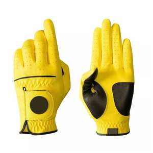 Gants de golf de qualité supérieure pour hommes, main gauche et droite, doux, respirants, en peau de mouton pure, fiables et confortables pour un usage quotidien - Product Image 6