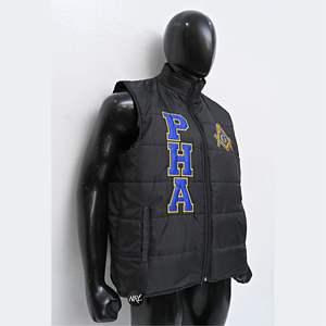 Gilet sans manches de haute qualité pour hommes avec capuche détachable Caractéristique respirante Gilet d'hiver chaud et ample Style de gilet bouffant - Product Image 6