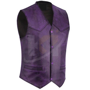 Men Genuine Leather <b>Vest</b> Winter Use Fashion Breathable Leather <b>Vest</b> For Sale New Arrival Leather <b>Vest</b> - Product Image 1