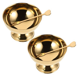 ชามโลหะสแตนเลสทนทานสำหรับทำอาหารในครัว ผสมอาหาร และเสิร์ฟอาหาร พร้อมผิวขัดเงาและอายุการใช้งานยาวนาน - Product Image 2