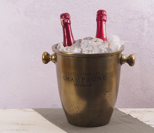 Reliable Manufacturer Traditional Style Brass Ice <b>Bucket</b> For Cultural Barware Collection Highlighting Authentic Metal Work - Product Image 4