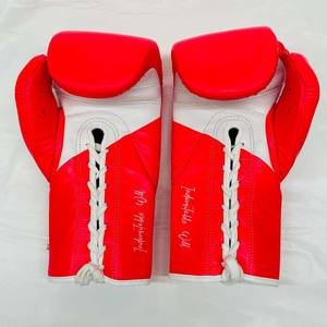 OEM personalizado de cuero de vaca guantes de boxeo impermeable de cuero genuino excelente rendimiento protección estiramiento al por mayor artes marciales - Product Image 3