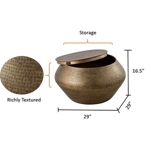 Mesa de Centro Moderna y Ecológica de Hierro y Metal con Nuevo Diseño Elegante y Estilizado para Sala de Estar - Product Image 6