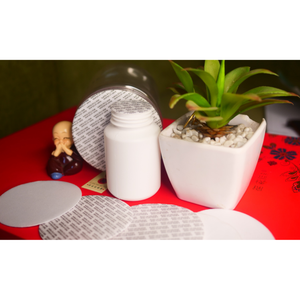 Forro de sellado antiderrame de espuma PS de tamaño personalizado a prueba de agua tapa de tapón de botella sella tapas sensibles a la presión directamente Vietnam - Product Image 1