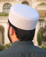 Chapeau de prière musulman respirant à coutures soignées pour adultes - Vêtement décontracté pour hommes, idéal pour le sport quotidien en extérieur, imperméable et ajustable, toutes saisons