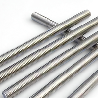 2000 mm M6 M22 Threaded Rods & Studs Black Zinc Plated DIN 975 Fully Threaded OEM THV
