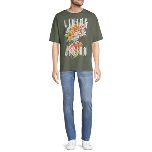 Camiseta con serigrafía Dtg de alta calidad, camiseta de gran tamaño con estampado liso de algodón 100% personalizado de 230gsm para hombre - Product Image 2