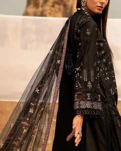 Nouvelle robe de soirée formelle pour femmes en viscose Salwar Kameez, sans plis, anti-humidité, séchage rapide par WS INTERNATIONAL - Product Image 5