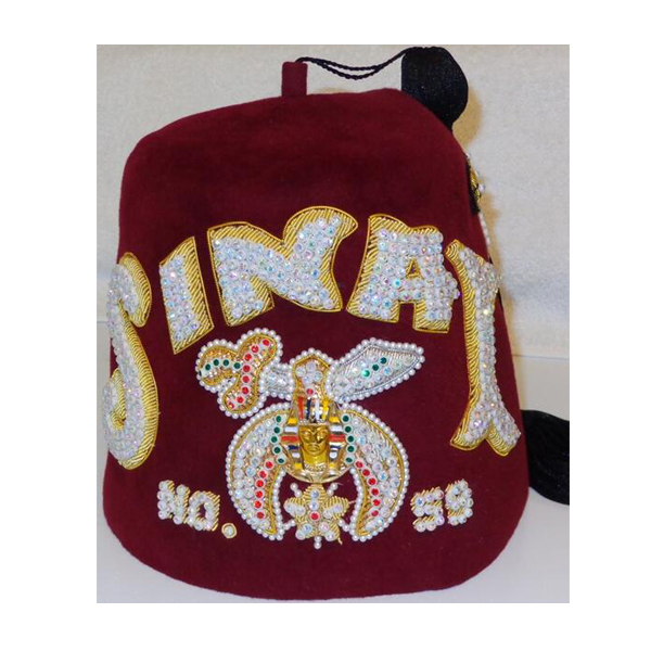 Shriner Fez Masonic Regalia International Kader shrers Fez Hat Sword & Star на заказ мы также посетили ваш веб-сайт и