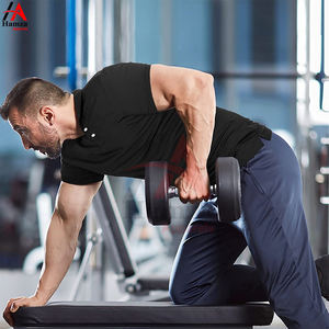 Polo de golf para hombre de poliéster 100% logotipo bordado en blanco o personalizado, polos casuales de manga corta de alta calidad para hombre - Product Image 2