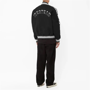 Veste de baseball en laine de qualité supérieure pour homme, style streetwear, nouveau design, longueur longue, personnalisable, personnelle, pour l'hiver - Product Image 4