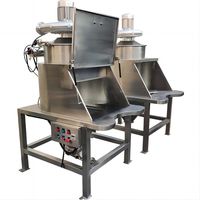 RUNNEST Staubfreie Großsack-Entladestation Motor Edelstahl 304/316L Hochleistungs-Pulver-Kippstation Einfach zu Bedienen