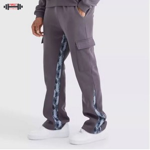 Ensembles de survêtements délavés à l'acide pour hommes 100% coton lourd coupe-vent bas prix vente en gros - Product Image 6