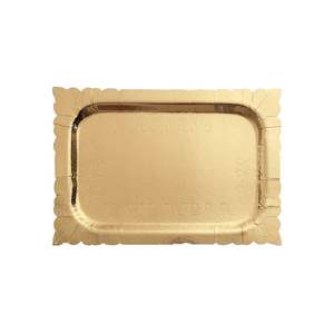 Bandeja de Servicio de Alimentos de Latón de Diseño Clásico, Forma Ovalada, Tamaño Personalizado, Bandeja para Servir Chocolates a un Precio Accesible - Product Image 5