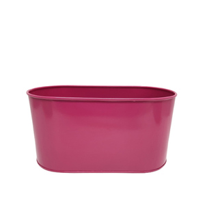 Maceta ovalada duradera a elección de los compradores, macetas de diseño moderno de Color verde para decoraciones de jardín para el hogar, hechas a mano, personalizadas a granel - Product Image 2