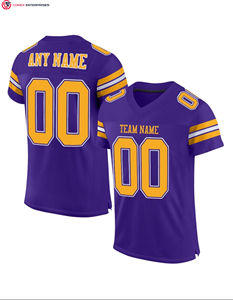 2025 nouveaux maillots de Football américain bon marché à broderie cousue et uniformes de Football américain - Product Image 4