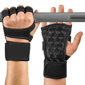 Guantes de levantamiento de pesas de gimnasio impresos con logotipo de precio de fábrica/guantes de levantamiento de pesas antideslizantes más vendidos para entrenamiento - Product Image 1