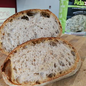 Farine Artisanale Italienne Biologique Semi-Intégrale à Haute Teneur en Gluten Antico Molino Rosso Aida 2.0 1kg, Moulue sur Pierre, Recette Artisanale pour Pâtes Longues - Product Image 5