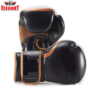Gants de boxe en cuir synthétique personnalisés, gants d'entraînement sanda, gants de frappe pour l'entraînement de boxe, gants de combat pour hommes, acceptation de l'OEM - Product Image 2
