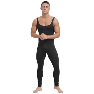 Hommes Sexy rayonne Fitness lutte Singlet hommes gilet body combinaison pour vêtements actifs et sport intimes sous-vêtements vêtements de nuit - Product Image 1